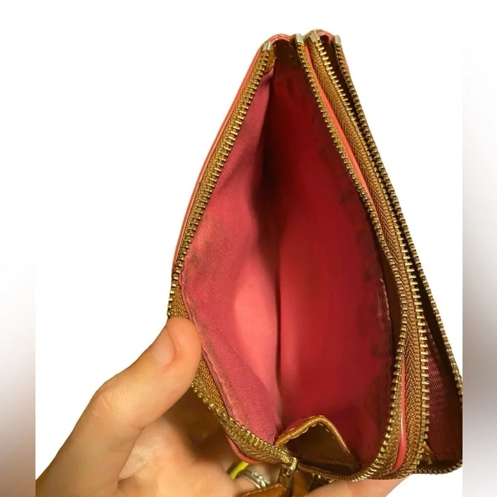 Coach pebbled leather